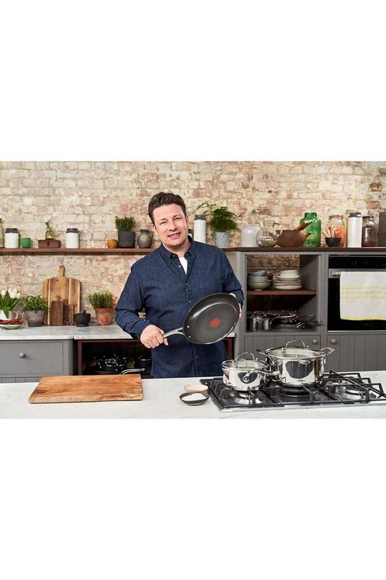 Tefal 'Jamie Oliver' Kitchen Essentials Stainless Steel Frying Pan 20cm 5