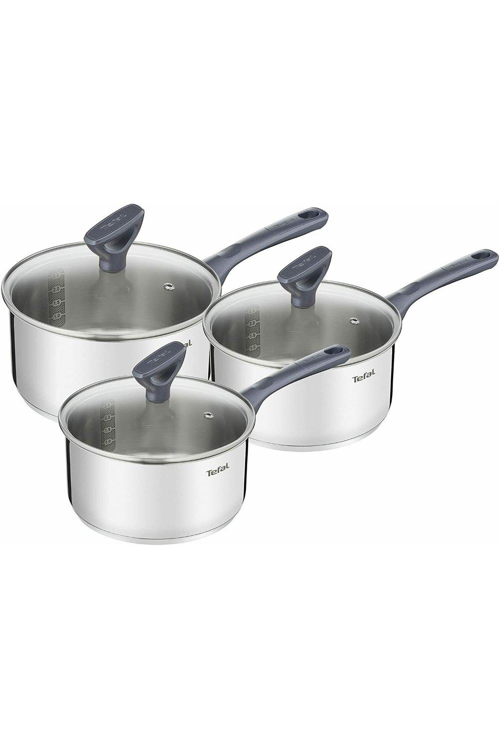 Primary' Stainless Steel 3-Piece Pan Set