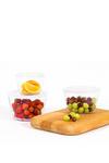 Pyrex 'Cook & Freeze' 3 Piece Glass Round Food Container Set thumbnail 1