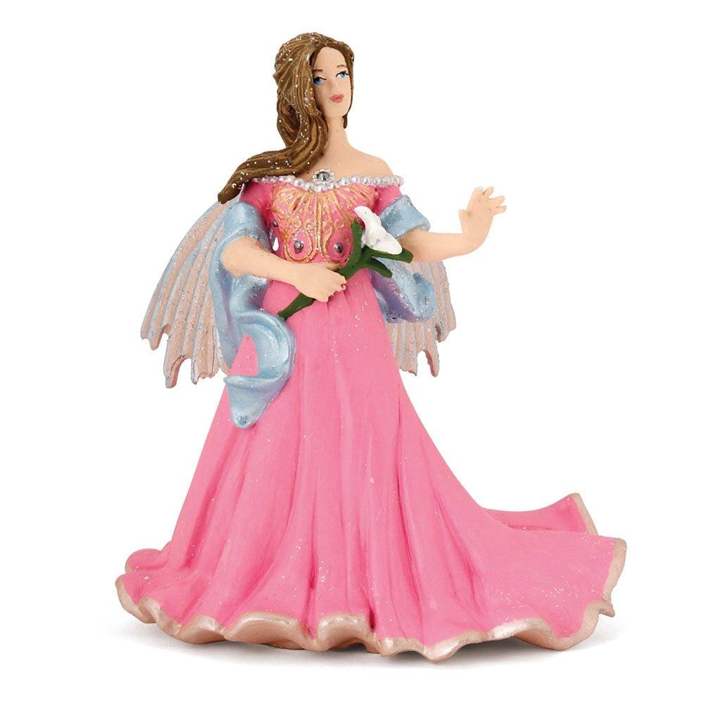 The Enchanted World Pink Elf with Lily Toy Figure, Three Years or Above, Multi-colour (38814)