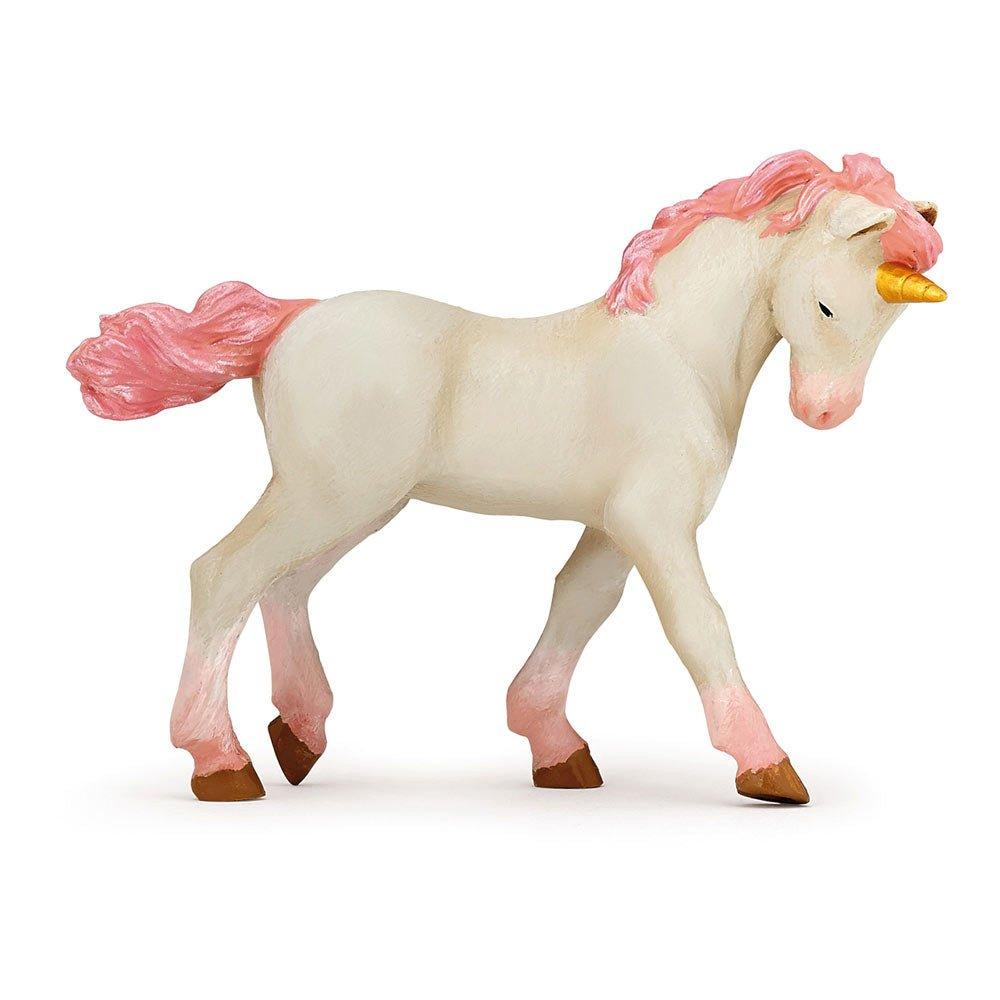 The Enchanted World Young Unicorn Toy Figure, Three Years or Above, White/Pink (39078)