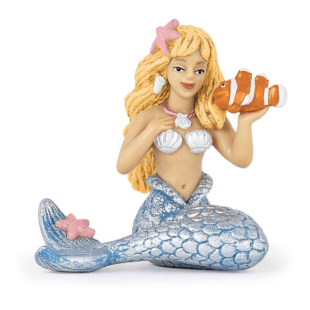 The Enchanted World Silver Mermaid Toy Figure, Three Years or Above, Multi-colour (39107)