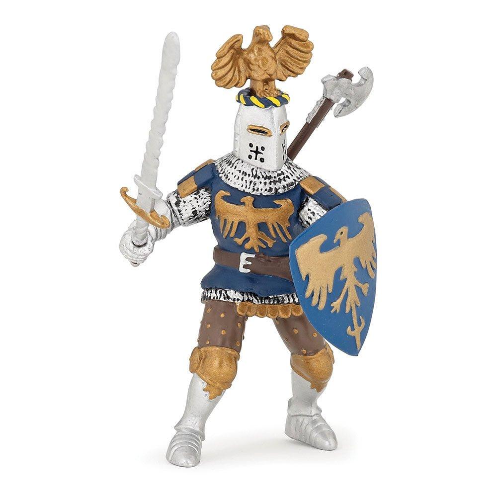Fantasy World Crested Blue Knight Toy Figure (39362)