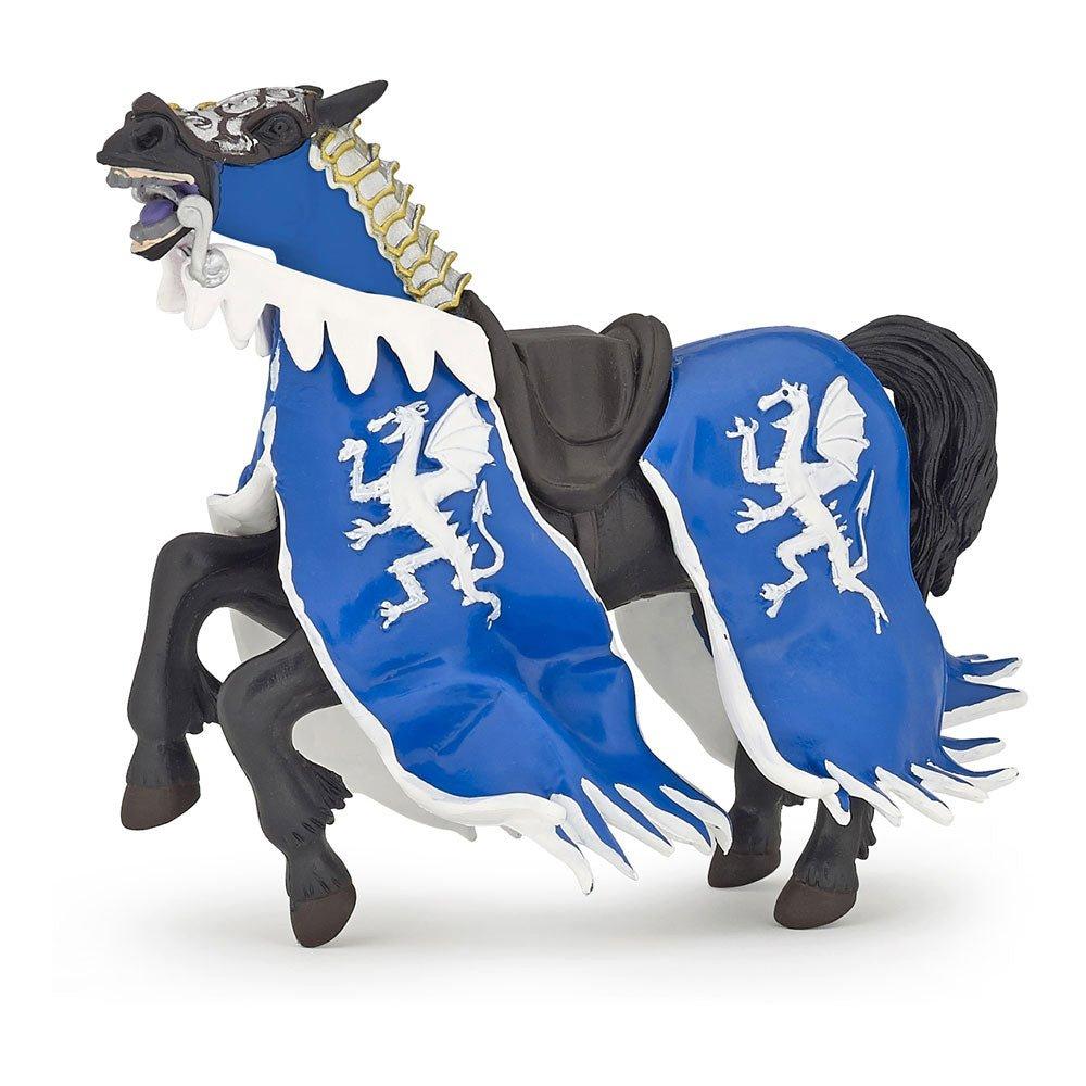 Fantasy World Blue Dragon King Horse Toy Figure, Three Years or Above, Multi-colour (39389)