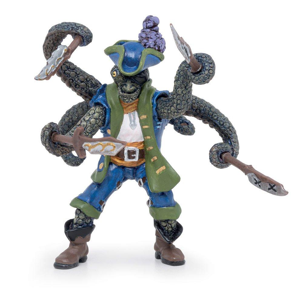 Pirates and Cosairs Octopus Mutant Pirate Toy Figure, Three Years and Above, Multi-colour (39482)