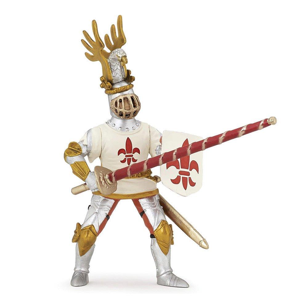 Fantasy World White Knight Fleur De Lys Toy Figure (39790)