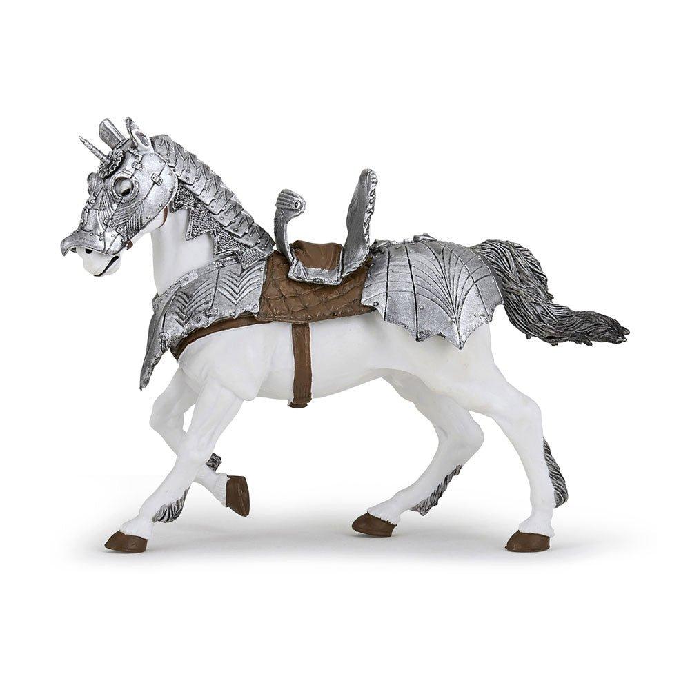 Fantasy World Horse in Armour Toy Figure (39799)
