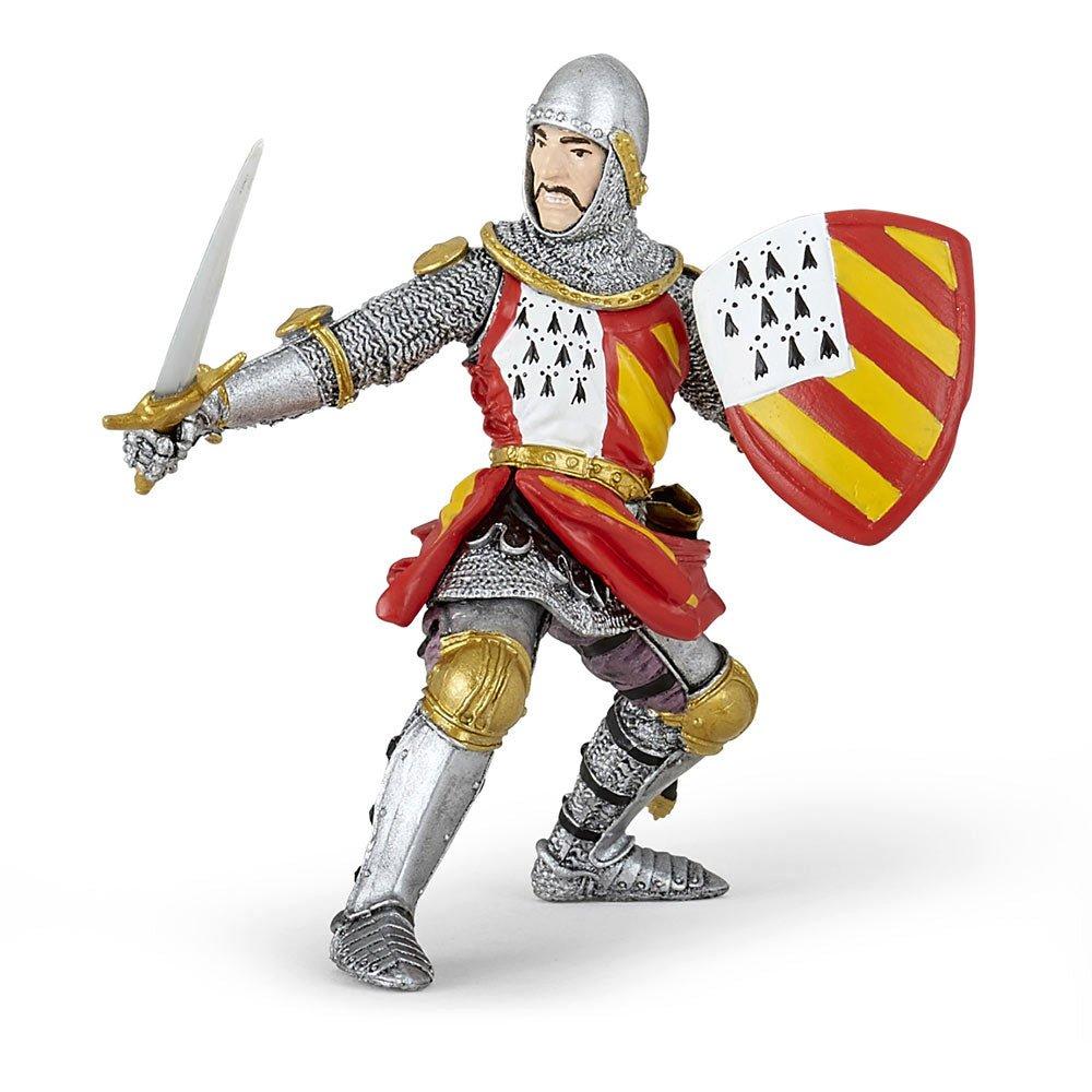 Fantasy World Tournament Knight Toy Figure, Three Years or Above, Silver/Red (39800)