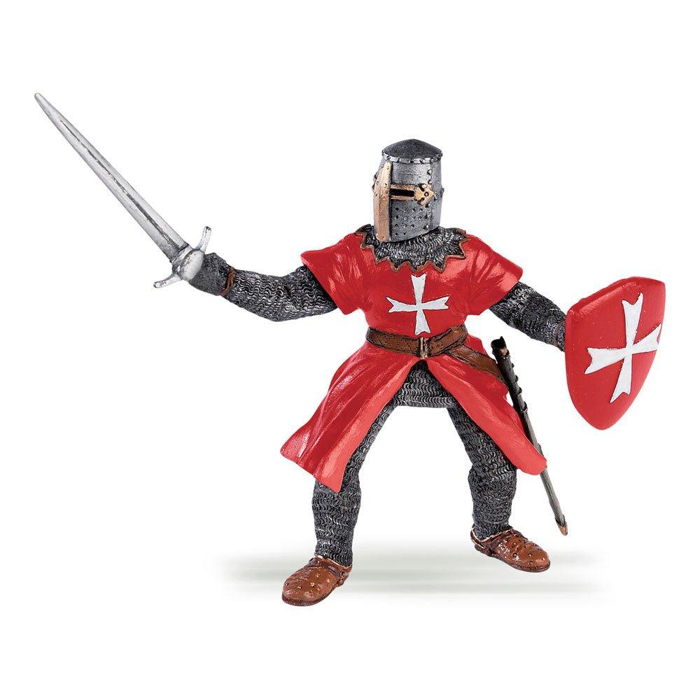 Fantasy World Knight of Malta Toy Figure, Three Years or Above, Red/Silver (39926)