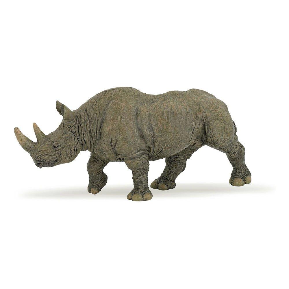 Wild Animal Kingdom Black Rhinoceros Toy Figure, Three Years or Above, Grey/Brown (50066)