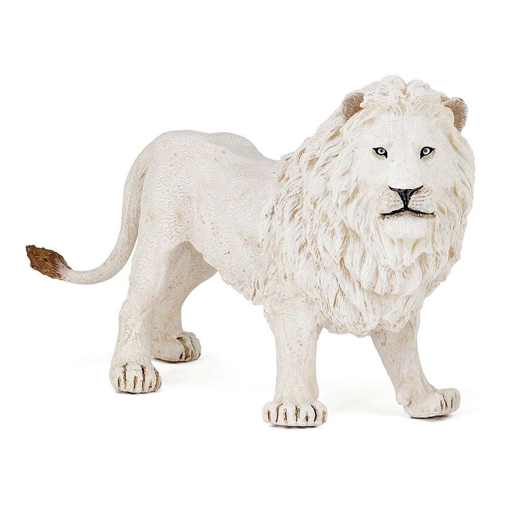 Wild Animal Kingdom White Lion Toy Figure, Three Years or Above, White (50074)