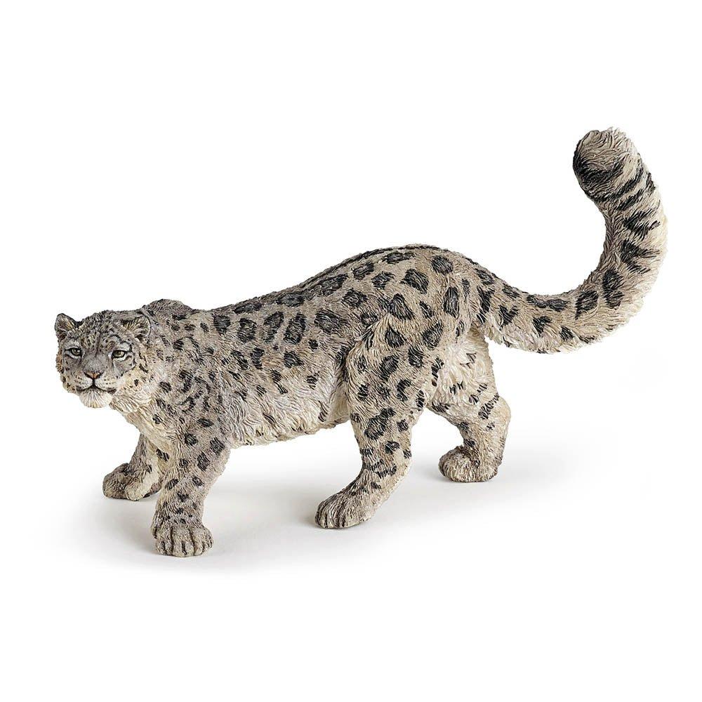Wild Animal Kingdom Snow Leopard Toy Figure, Three Years or Above, Multi-colour (50160)
