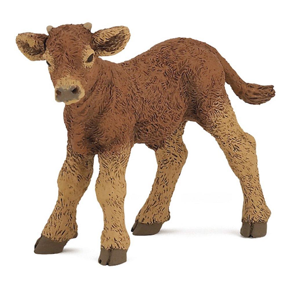 Farmyard Friends Limousine Calf Toy Figure, 10 Months or Above, Brown (51132)