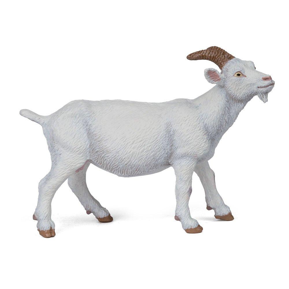 Farmyard Friends White Nanny Goat Toy Figure, Three Years or Above, White (51144)