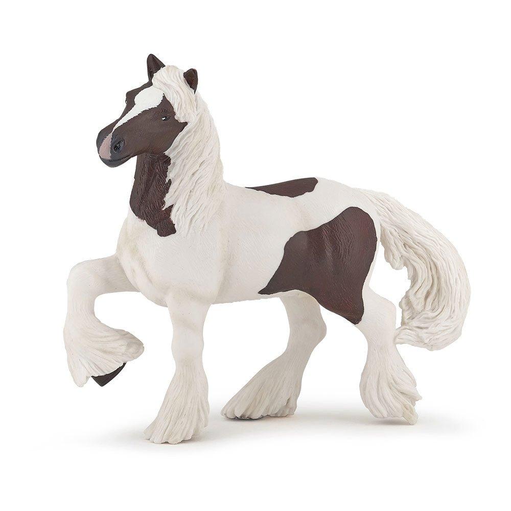 Horses and Ponies Skewbald Irish Cob Toy Figure (51513)