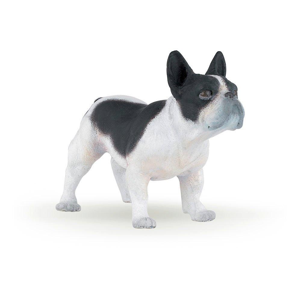 Dog and Cat Companions Black and White French Bulldog Toy Figure (54006)