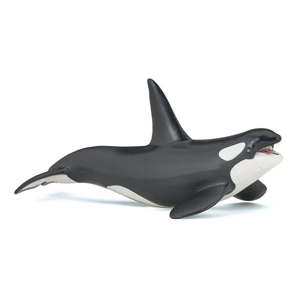 Marine Life Killer Whale Toy Figure, Three Years or Above, Black/White (56000)