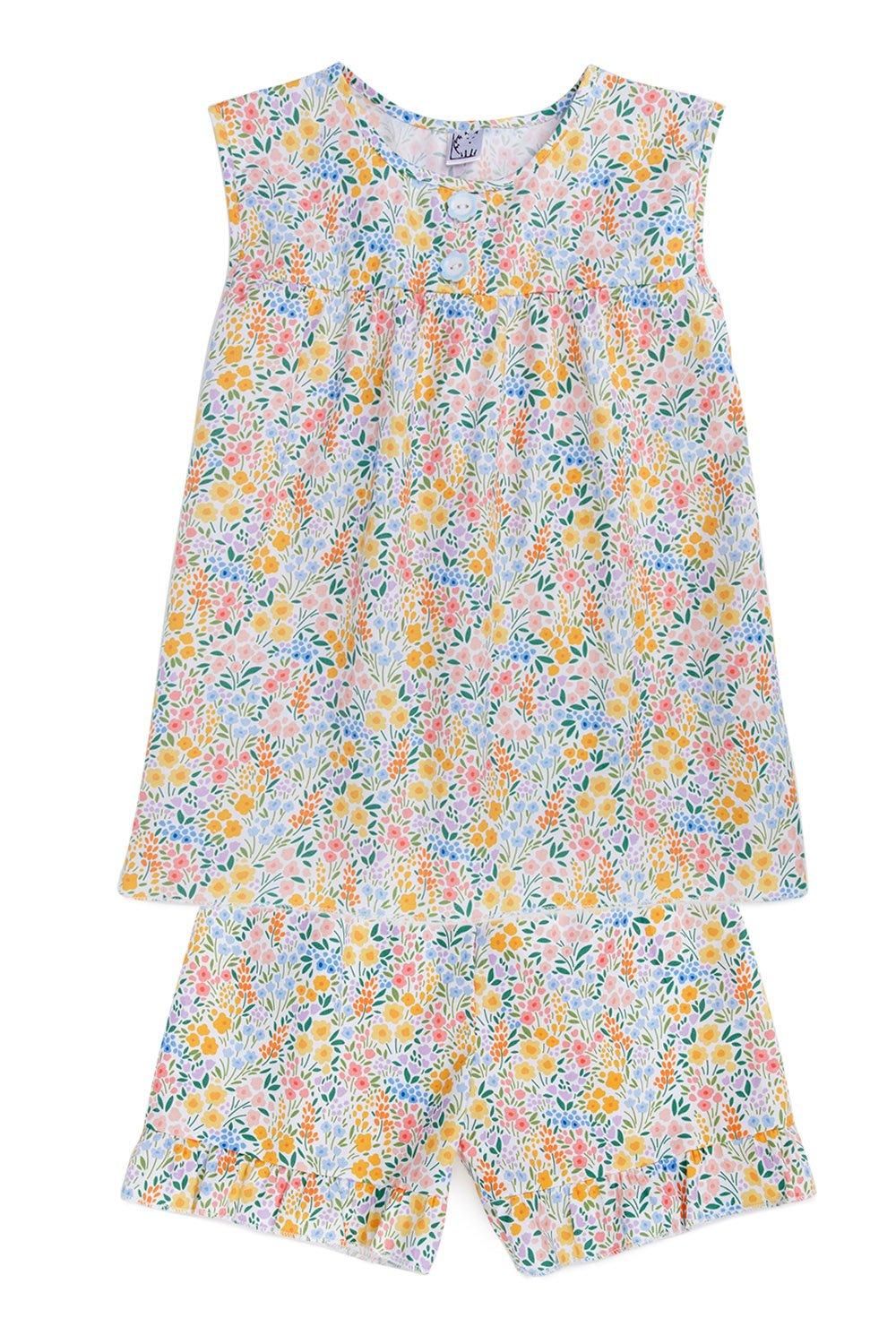 Summer Meadow Cotton Short Pyjama Set
