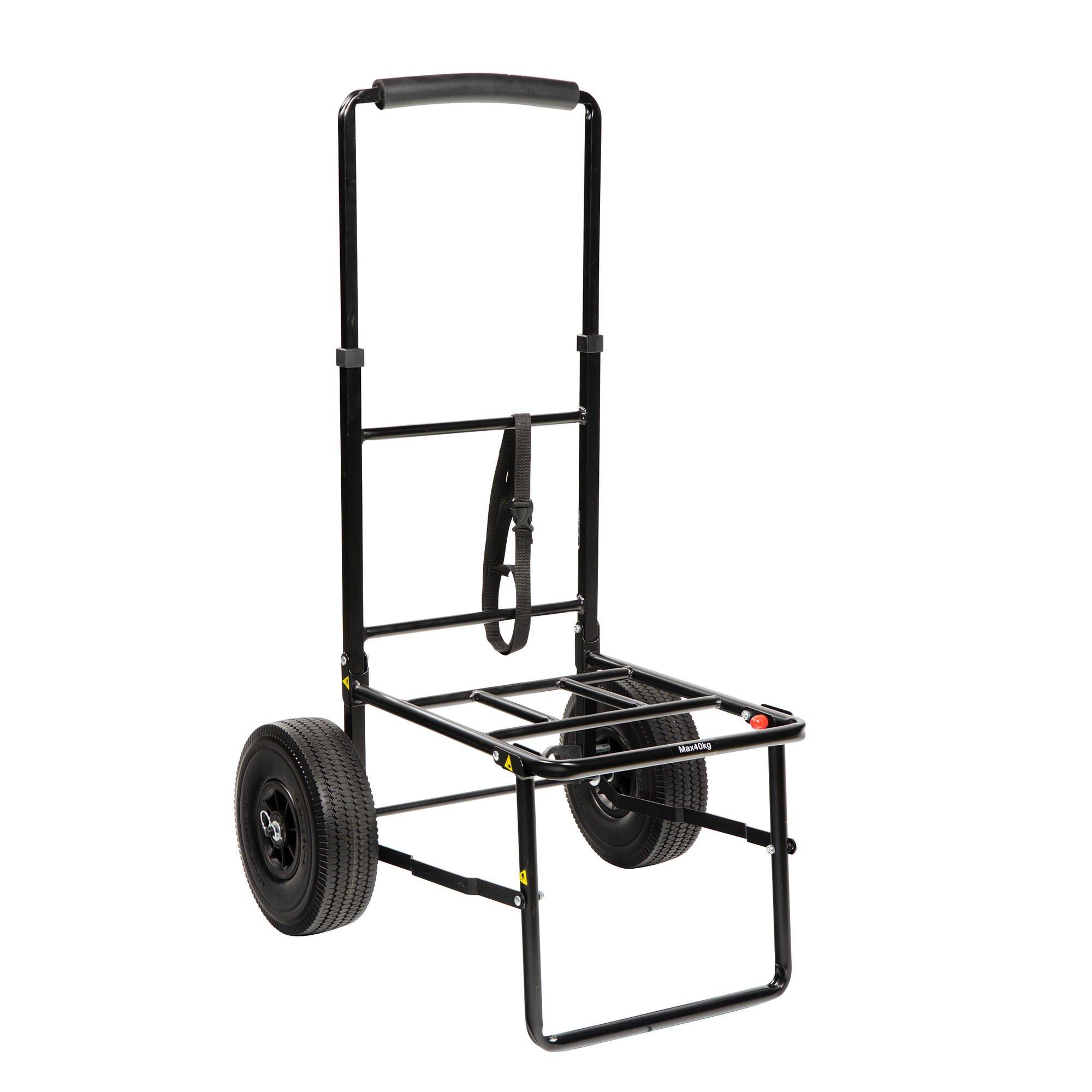 Decathlon Fishing Square Tube Trolley For Surfcasting