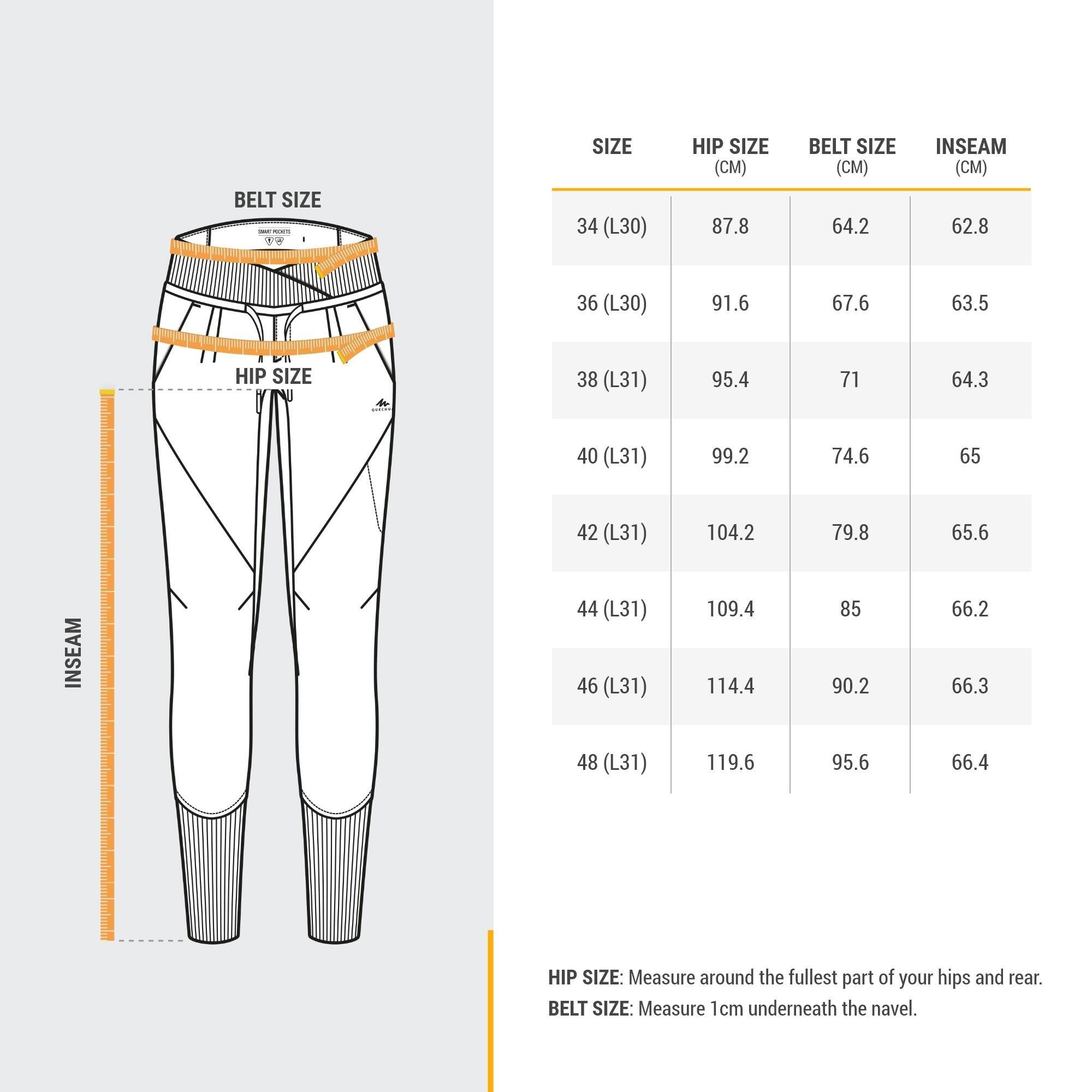 Women's Cropped Hiking Trousers - NH500