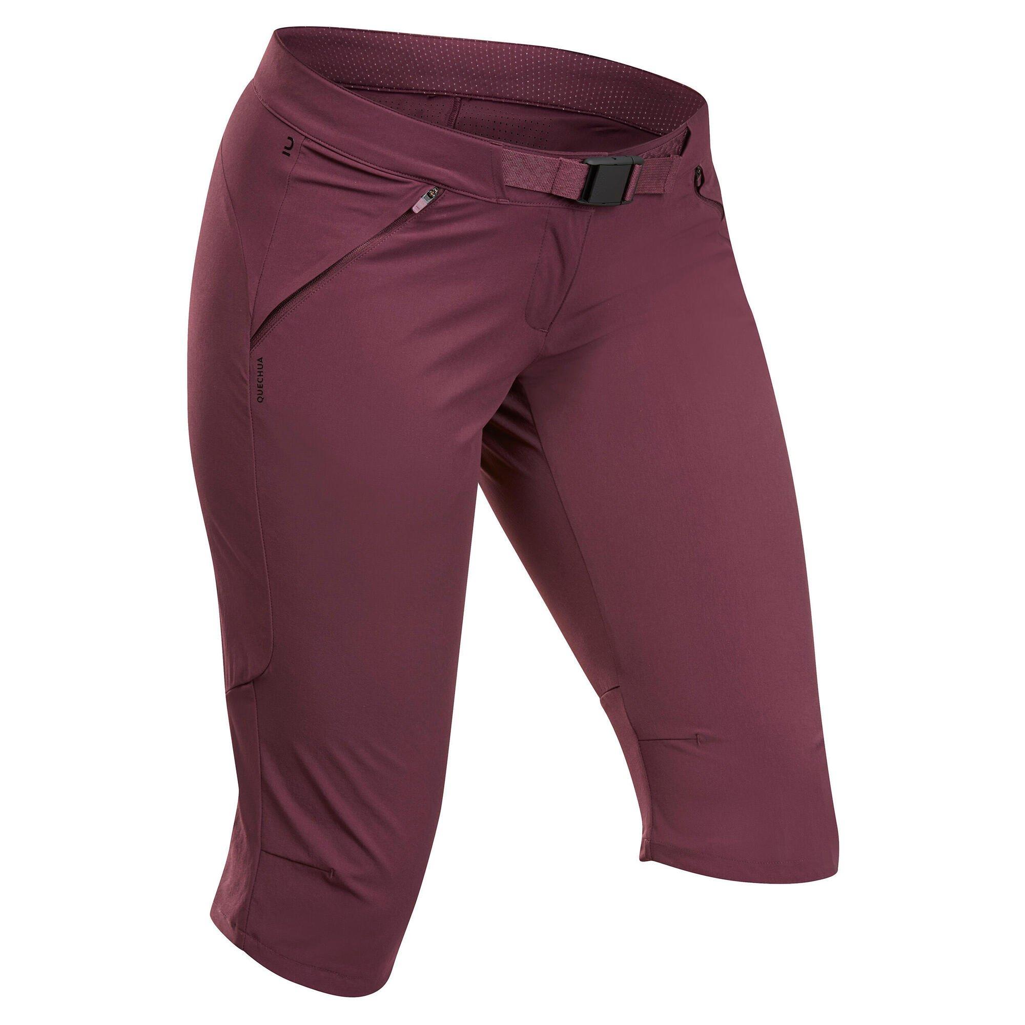 Decathlon Cropped Mountain Walking Trousers Mh500