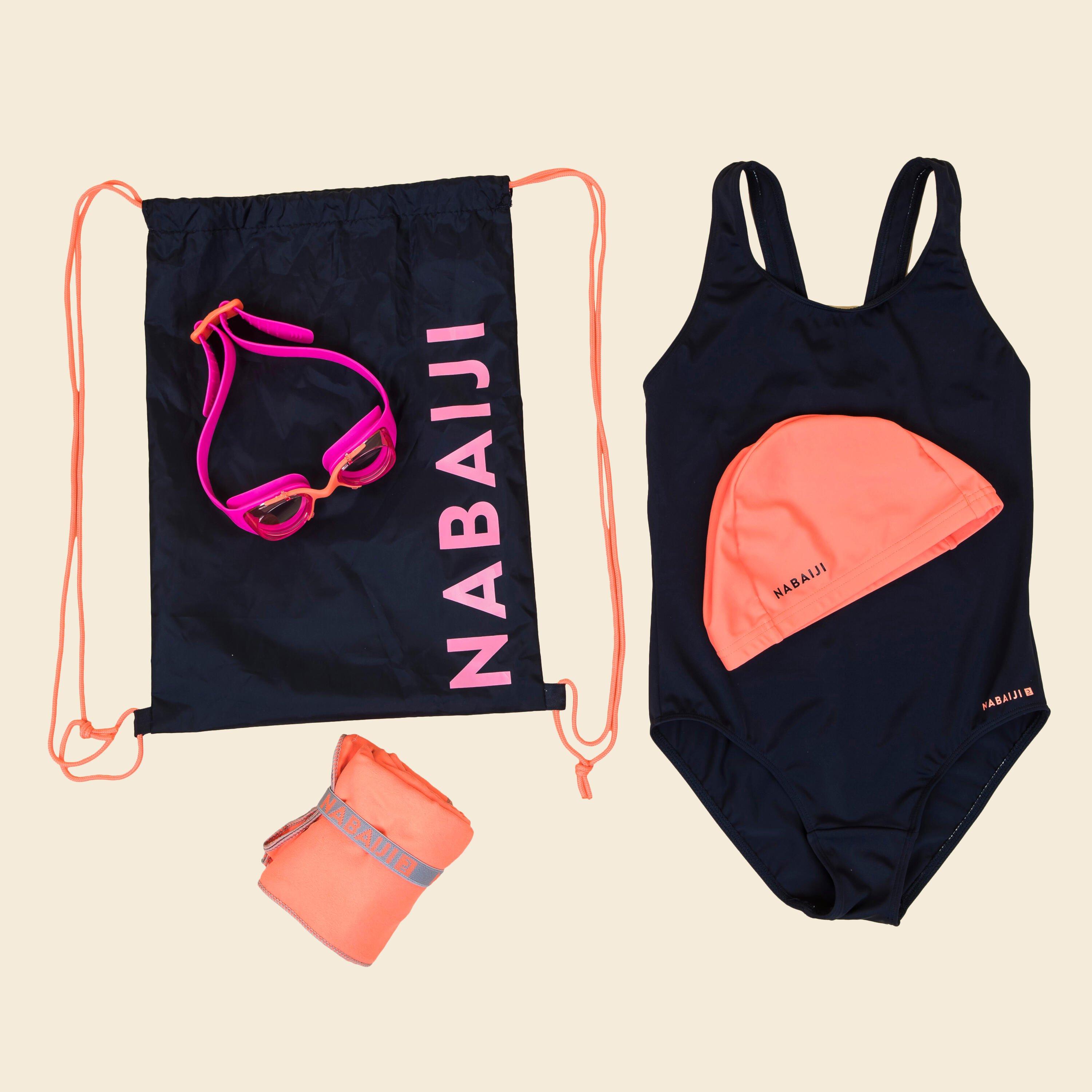 Start 100 Swimming Set - / (Bag, Towel, Goggles, Cap, Swimsuit