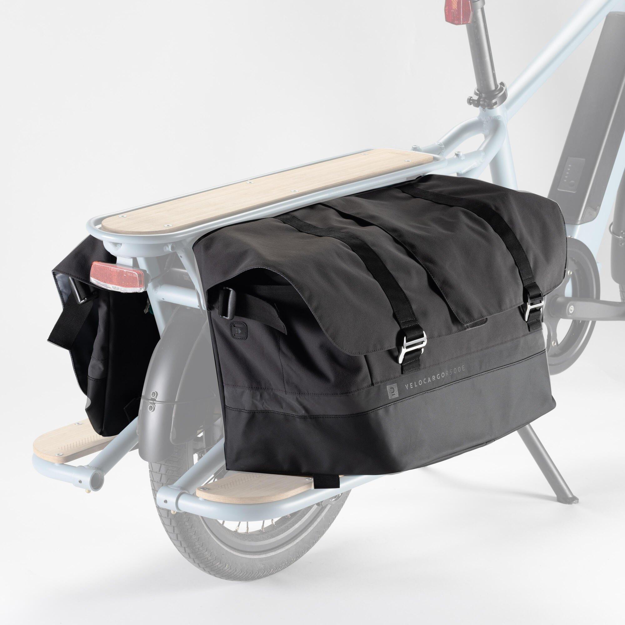 Decathlon 2 X 50 L Longtail Cargo Bike Pannier Bag