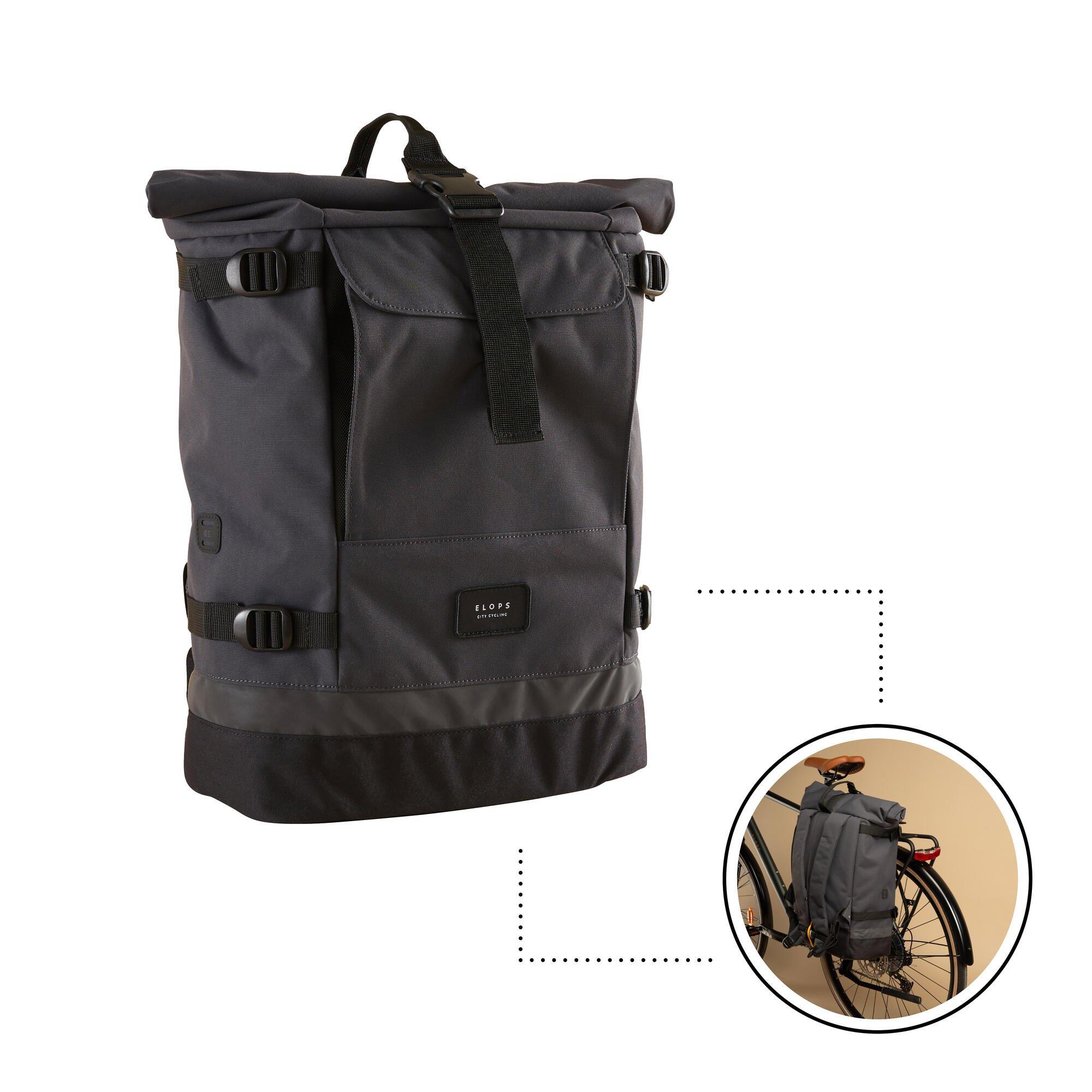 Decathlon Cycling Single 25L Pannier Rack Backpack