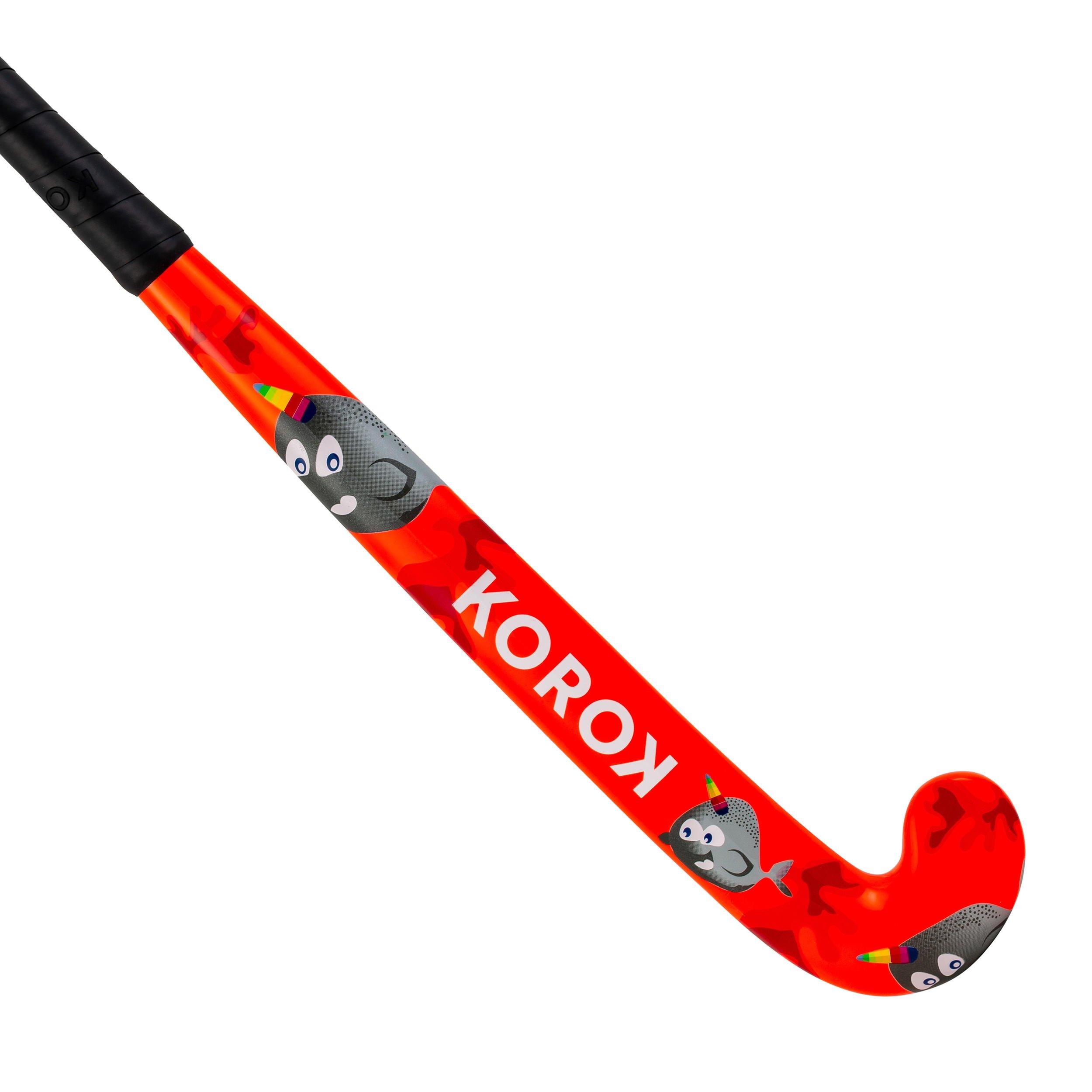 Decathlon Wood Field Hockey Stick Fh100 - Dino