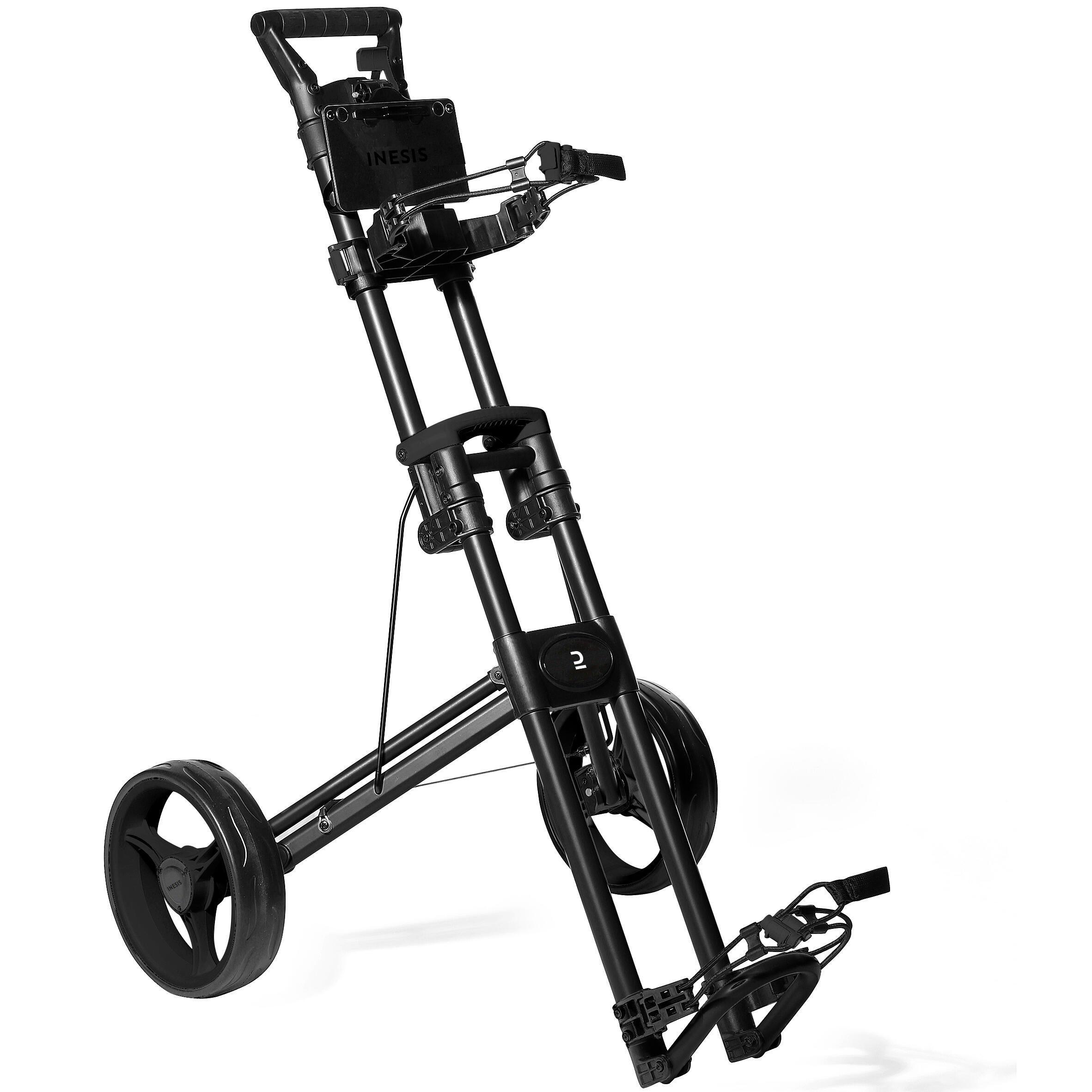 Decathlon 2-Wheel Compact Golf Trolley - Inesis
