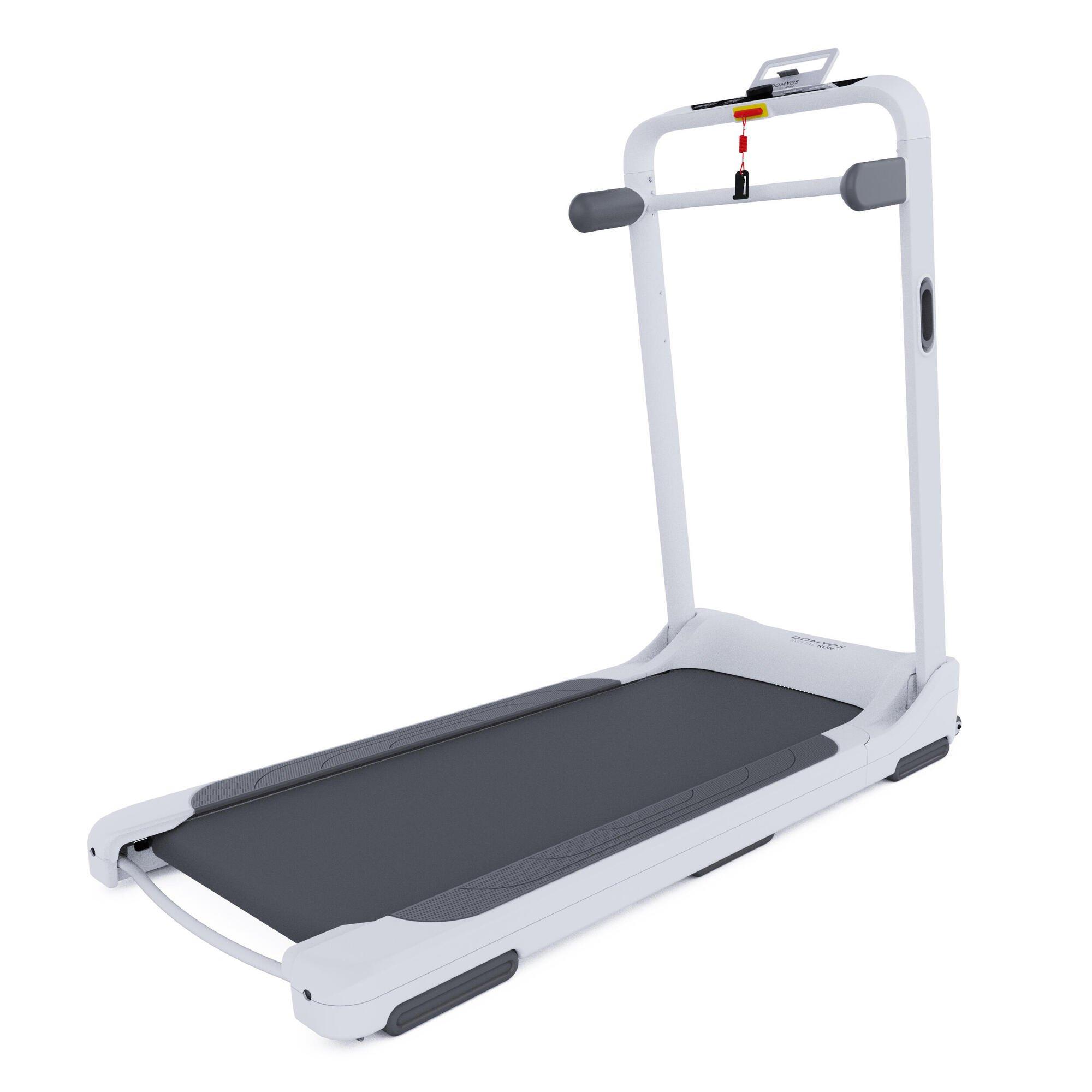 Decathlon Treadmill Initial Run Compact And Connected, 12 Km/H, 45 X 120 Cm, No Assembly