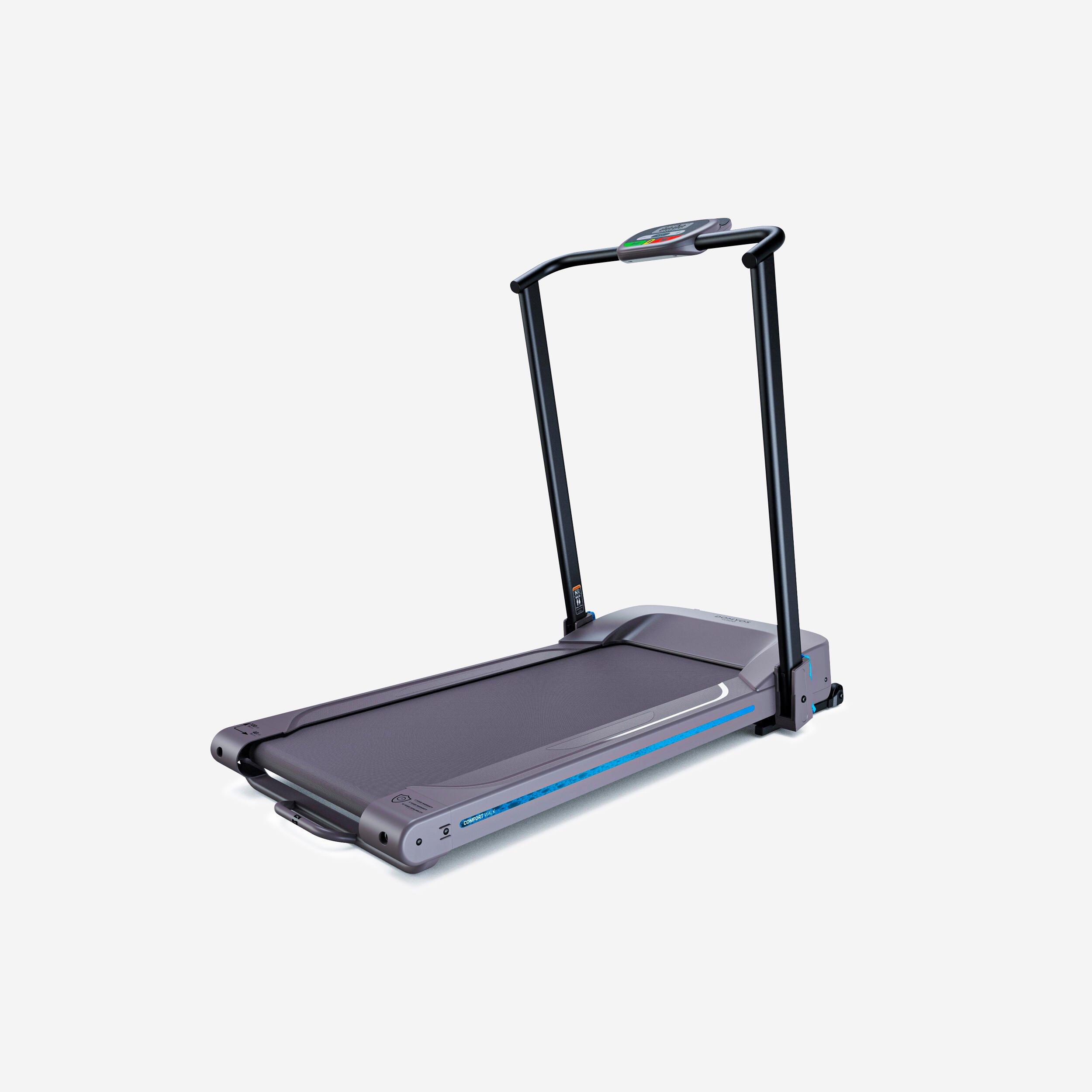 Decathlon Assembly-Free Compact Treadmill W500 - 8 Km/H, 40[?] 100 Cm