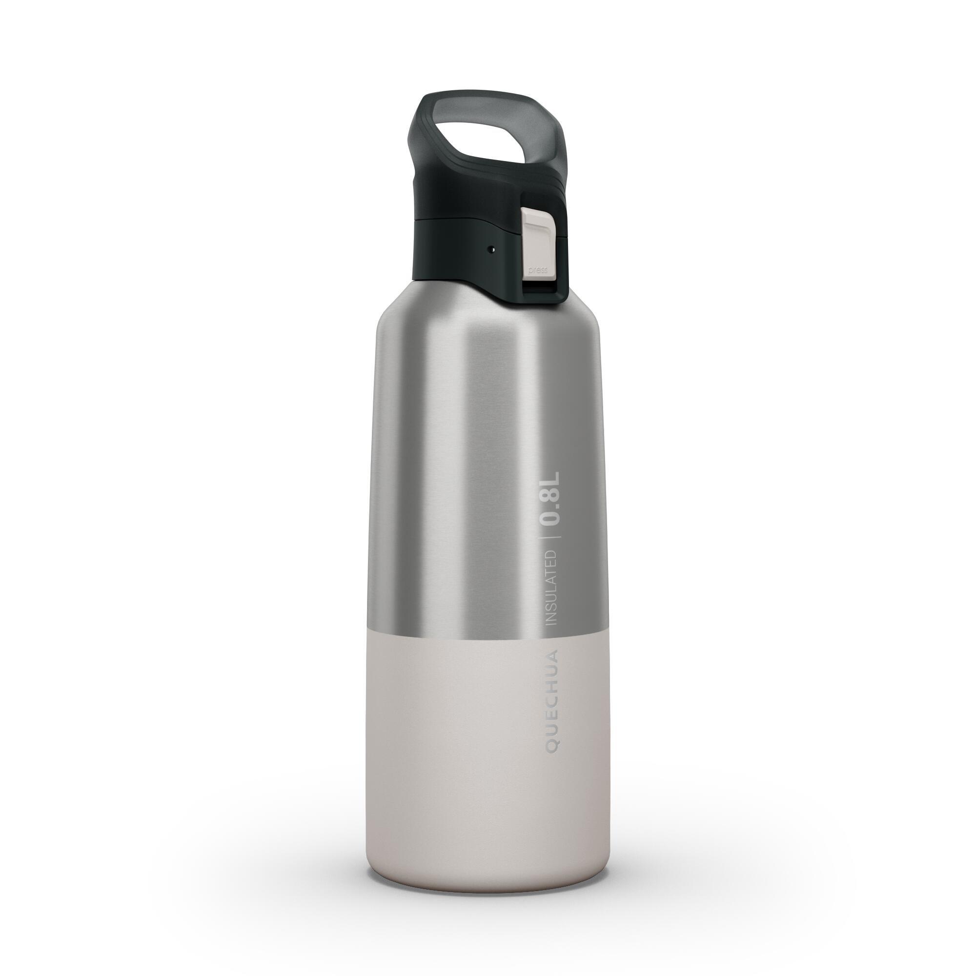 Decathlon Isothermal Stainless Steel Hiking Flask Mh500 0.8 L