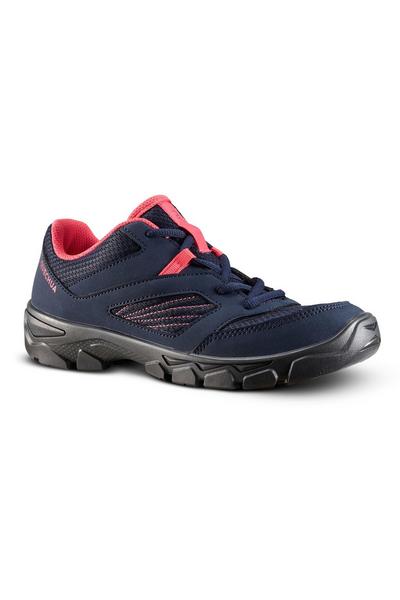 Decathlon Low Lace-Up Walking Shoes Sizes 2.5 To 5
