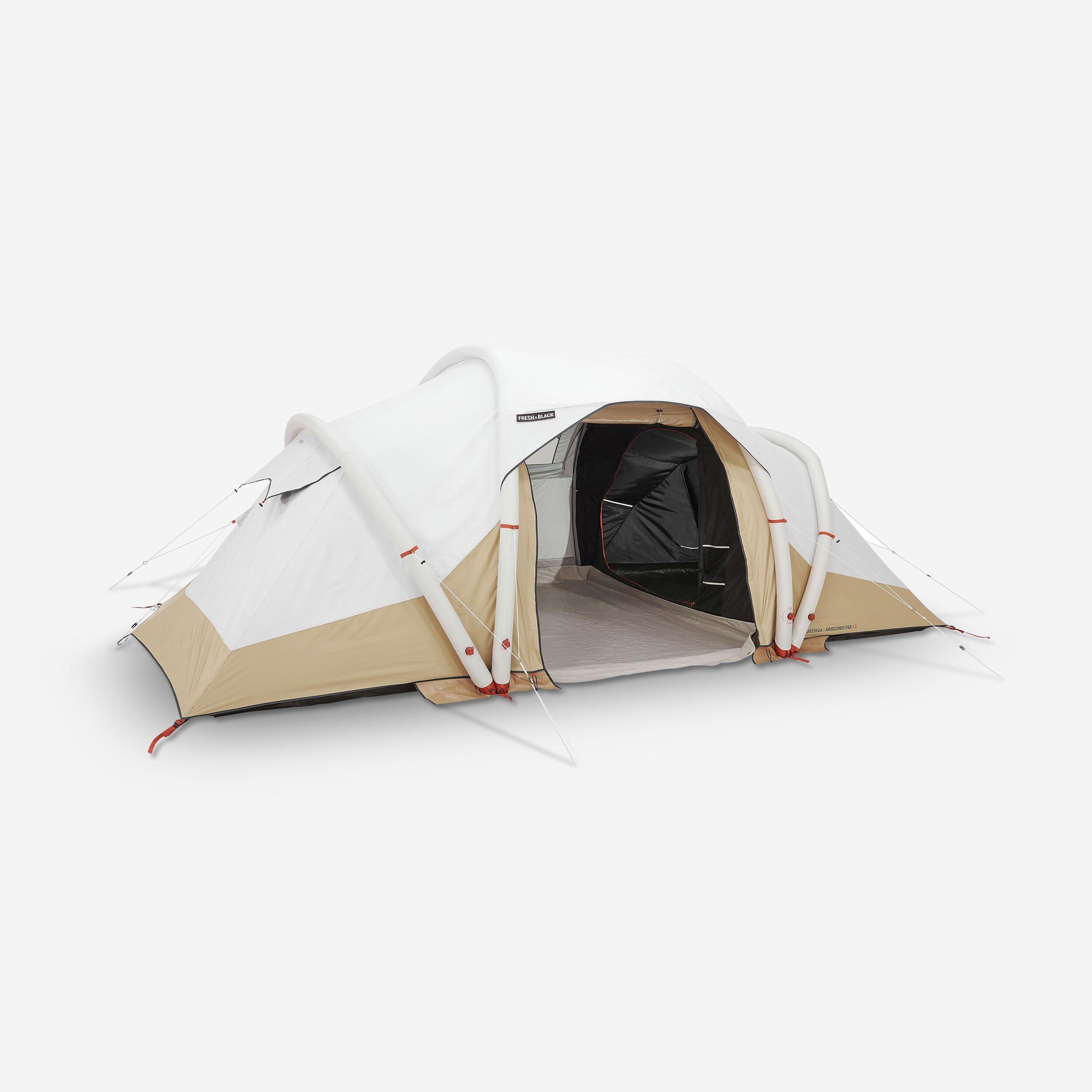Air Inflatable Camping Tent - 4 Person - 2 Bedroom