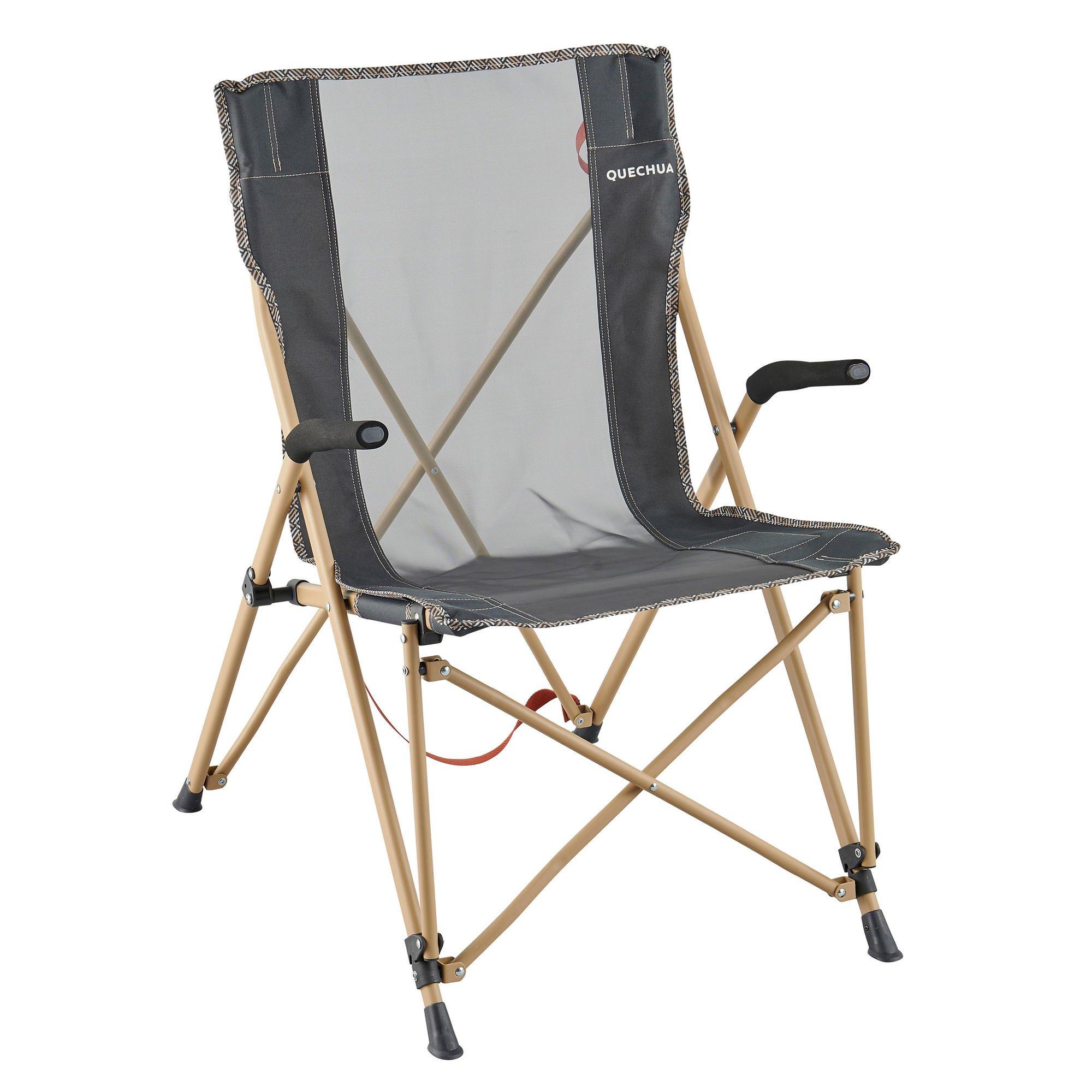 Decathlon Comfortable Folding Camping Chair