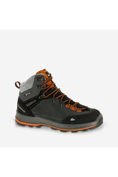 Decathlon Waterproof Leather High Trekking Boots