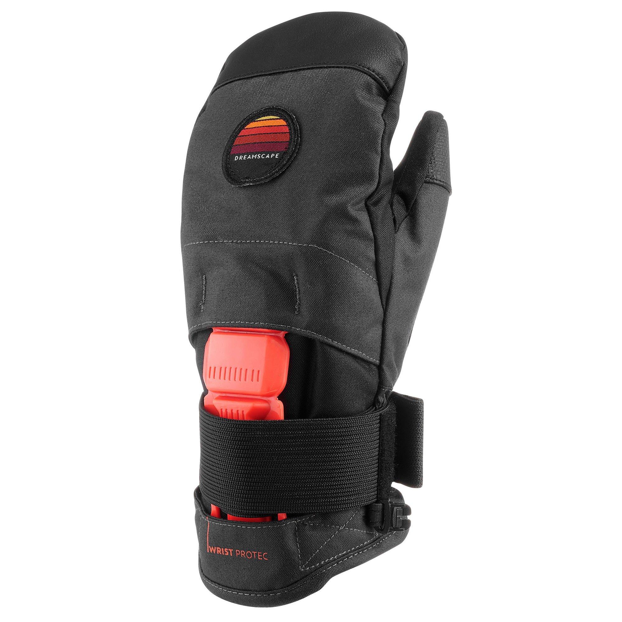 Decathlon Boarding Mittens - Mi 500 Jr Protect,And