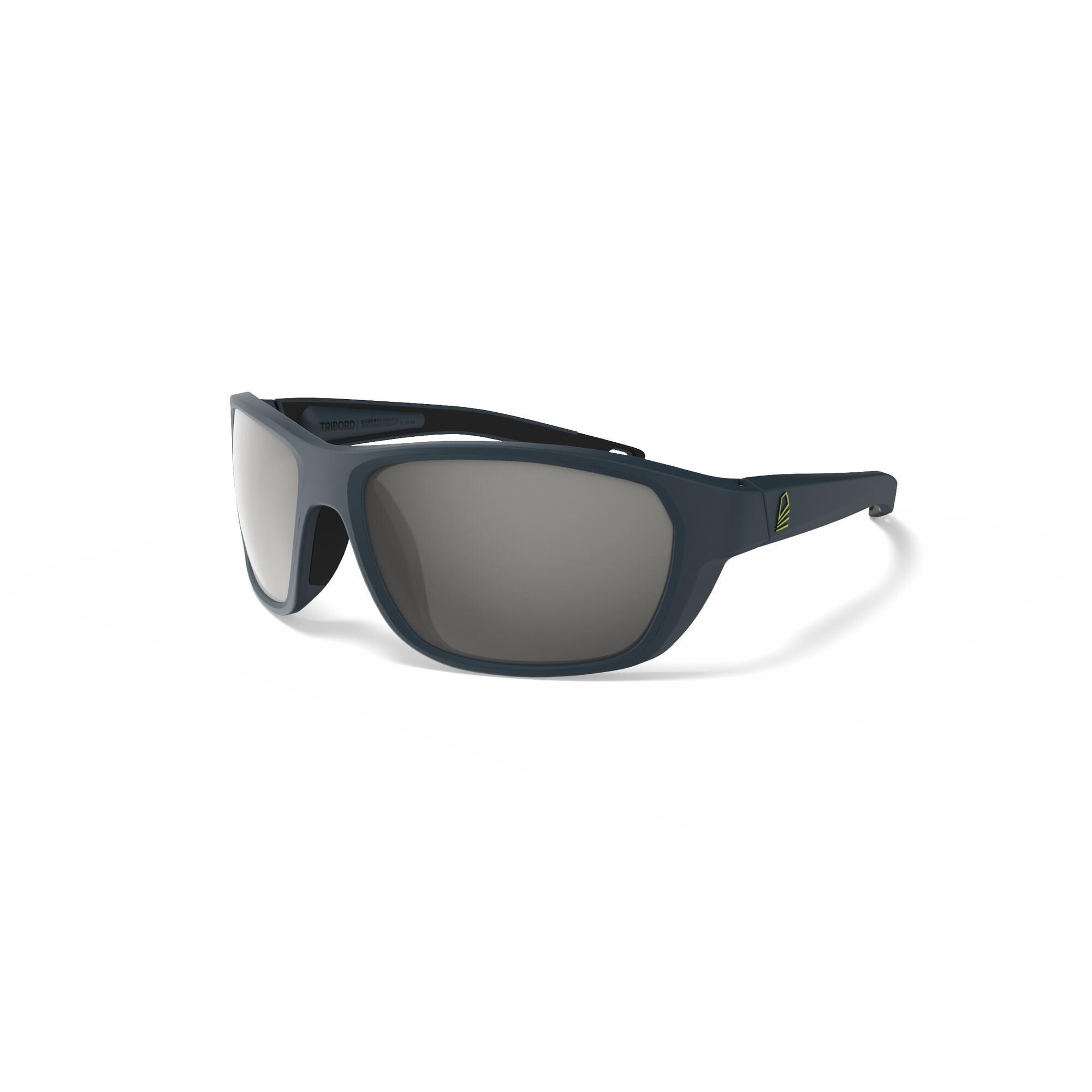 Adult Sailing Floating Polarised Sunglasses 100 Black - One Size By TRIBORD | Decathlon