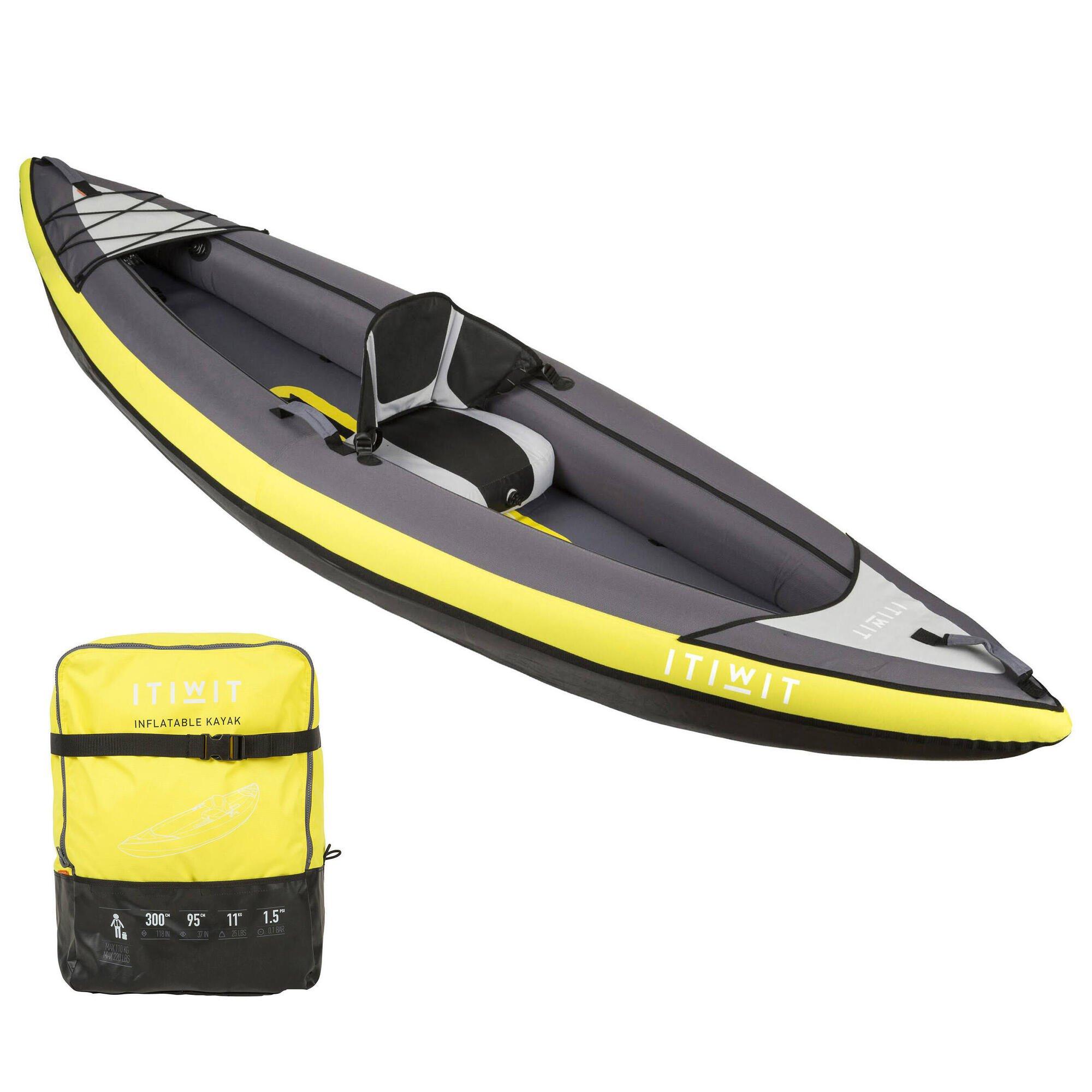 Decathlon 1 Person Touring Inflatable Kayak