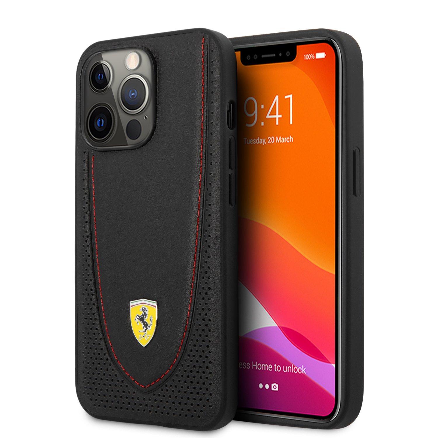 Genuine Leather Hard Phone Case iPhone 13 Pro