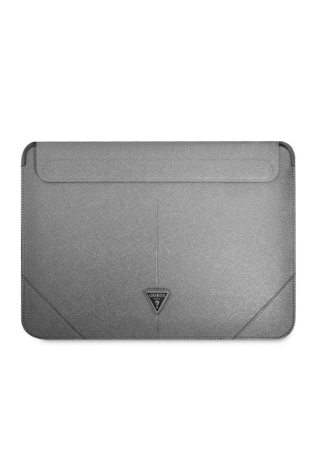 13/14 Inch Laptop Sleeve PU Saffiano Triangle Metal Logo