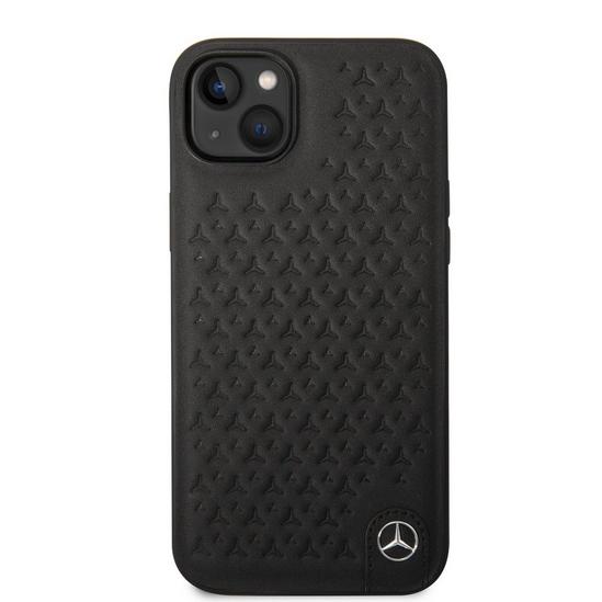Mercedes-Benz Genuine Leather Phone Case iPhone 14 Plus 3