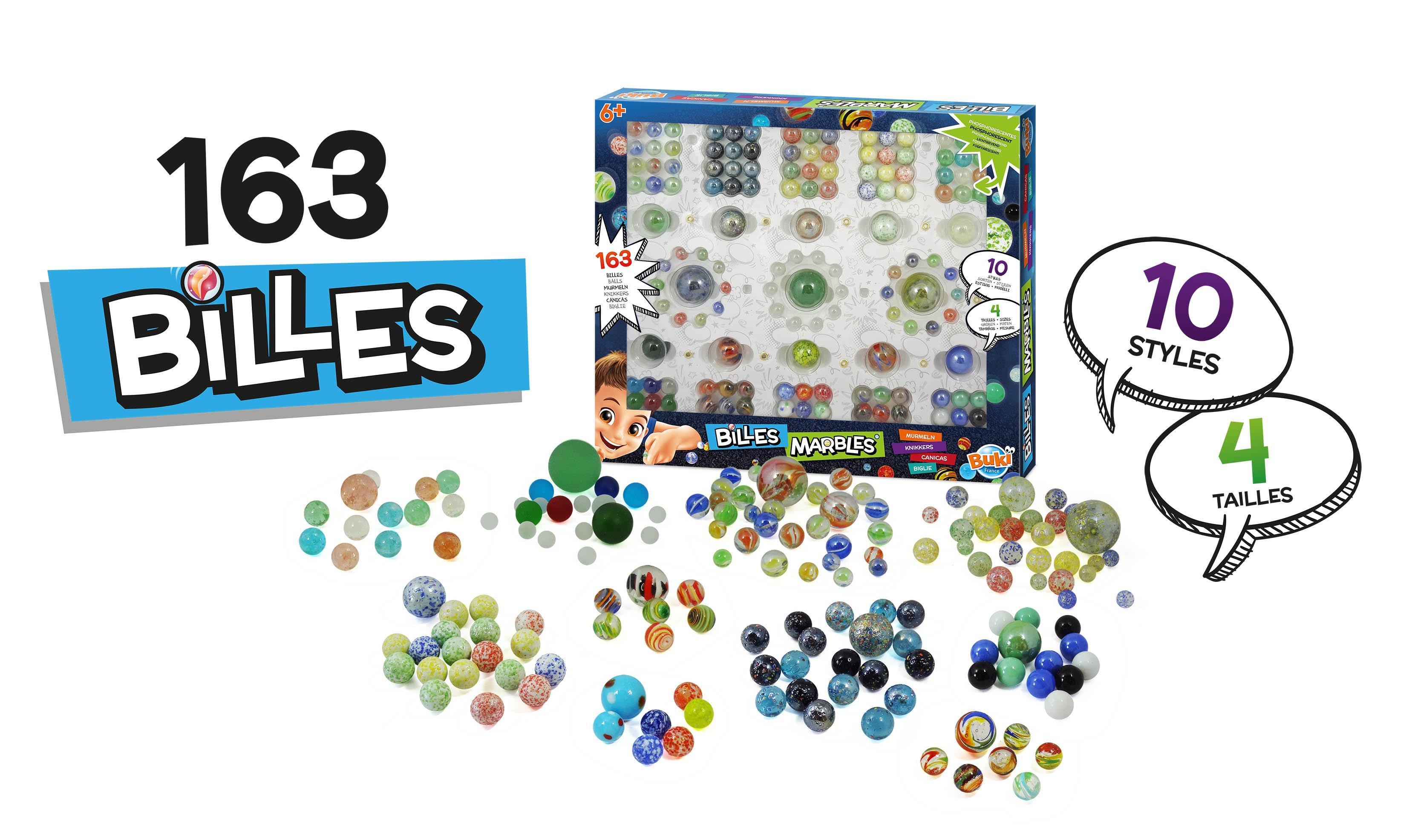 Box of 163 Marbles