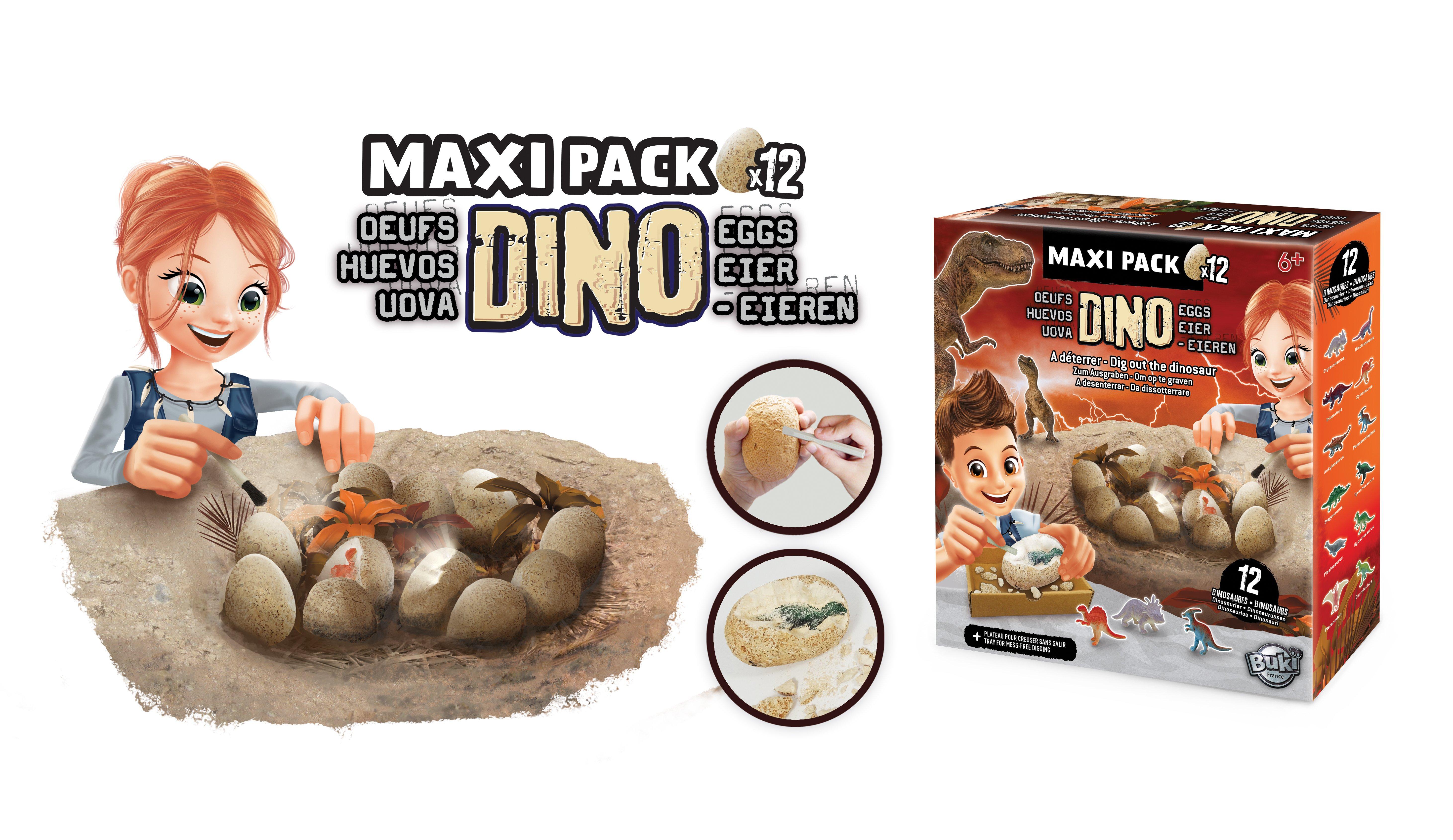 Dino Egg Maxi Pack x 12