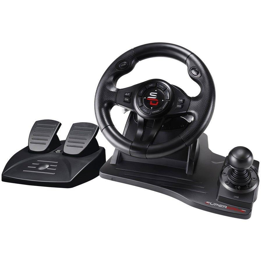Superdrive GS550 Racing Wheel for PS4, Xbox and PC for Multi Format and Universal
