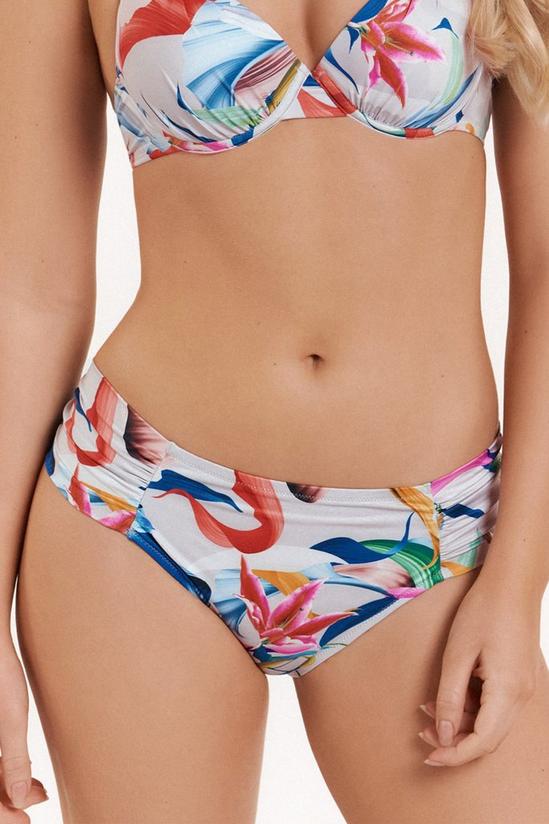 Lisca Floral 'Nice' Mid-Rise Bikini Bottoms 1