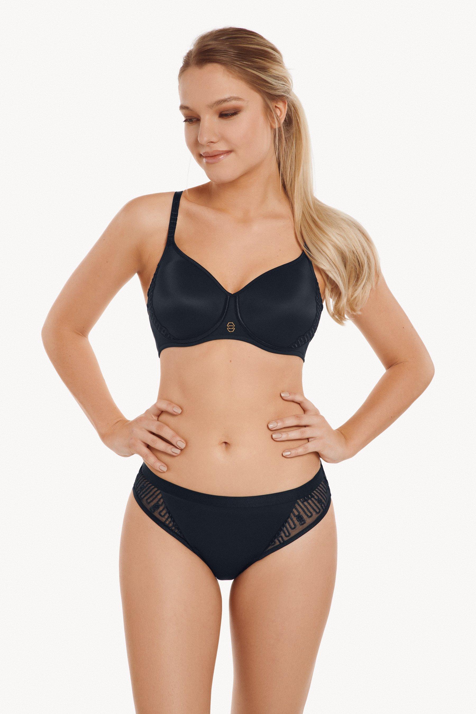 'Ivonne' Non-Wired Moulded Foam Cup T-shirt Bra