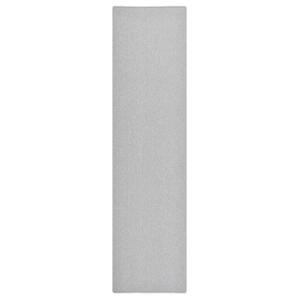 Carpet Runner Light Grey 80x300 cm