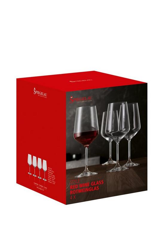 Spiegelau Style  Set of 4 Red Wine Glasses 4